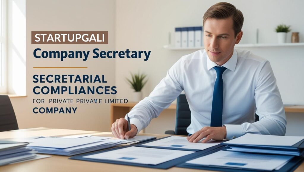 SECRETARIAL COMPLIANCES FOR A PRIVATE LIMITED COMPANY BY COMPANY SECRETARY